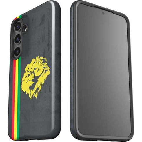 Vertical Banner - Lion of Judah Galaxy S25 Impact Case